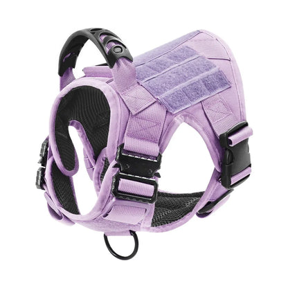 Military Pink Camouflage Dog Harness