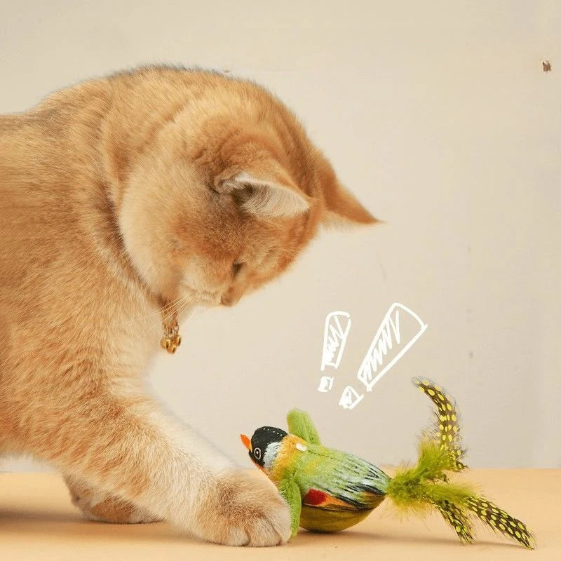 Interactive Touch-Activated Flapping Bird Toy