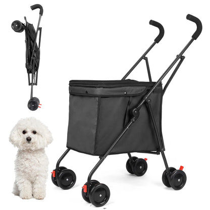 4 Wheels Dog Trolley