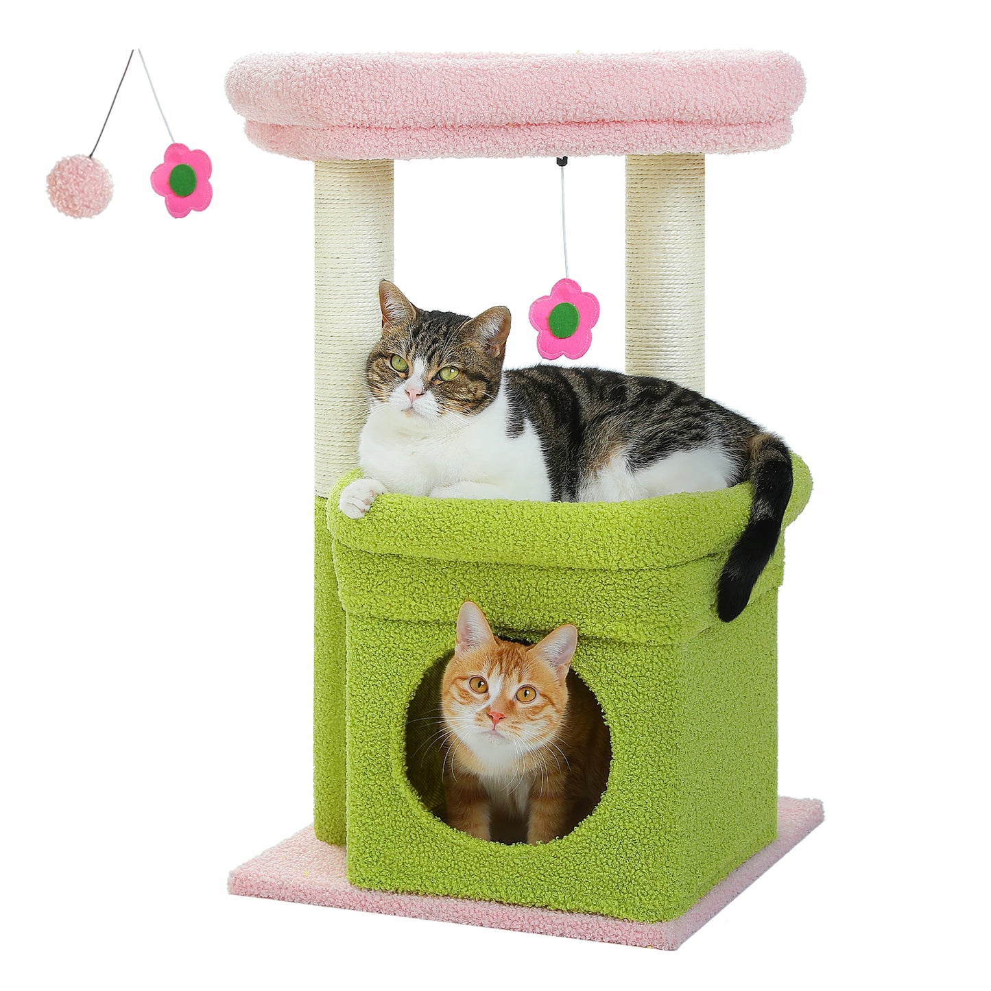 Cat Tree Tower Cozy w/Condo