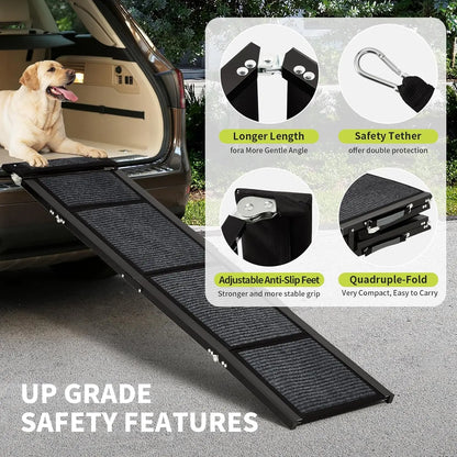 Folding Large Pet Ramp -Up to 250 LBS