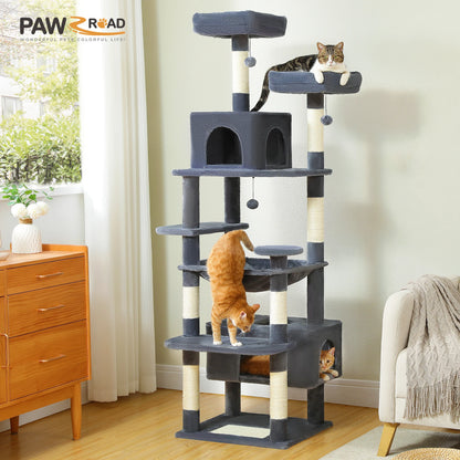 Large Indoor Tree and Tower w/Scratching Post