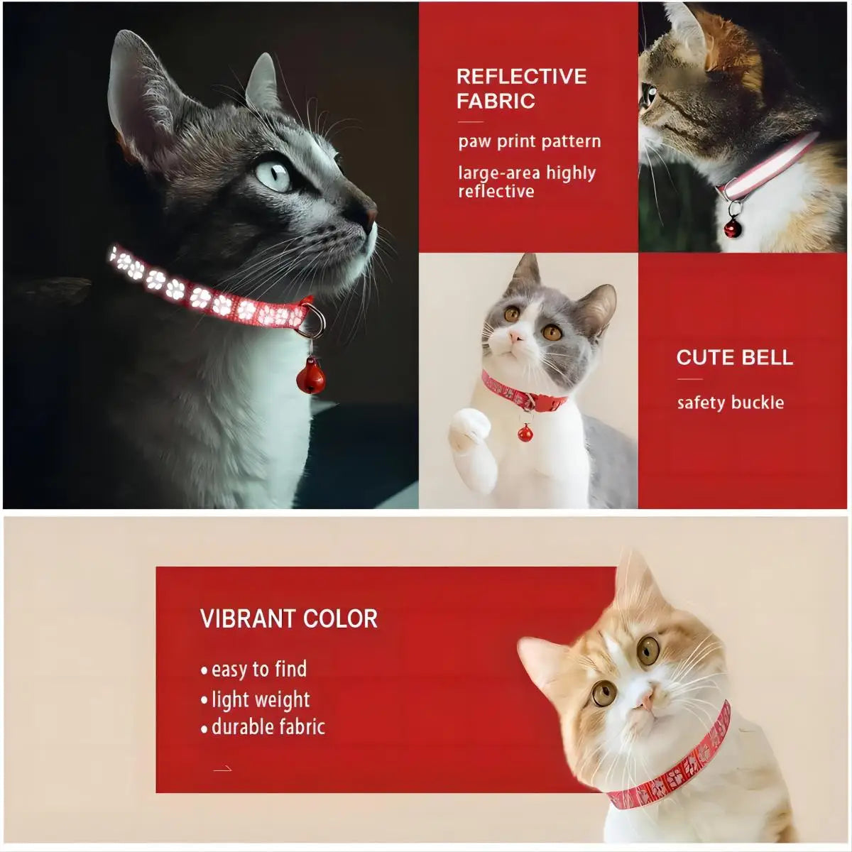 Cat Reflective Pet Collar