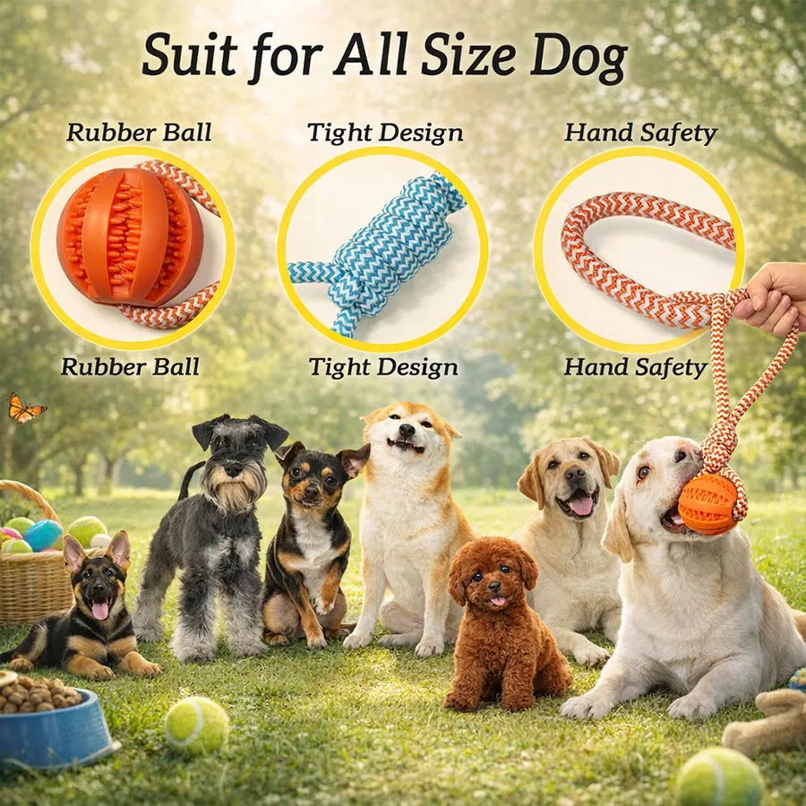 1pc Light Blue Durable Dog Chew
