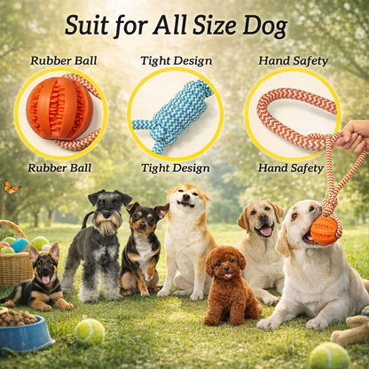 1pc Light Blue Durable Dog Chew