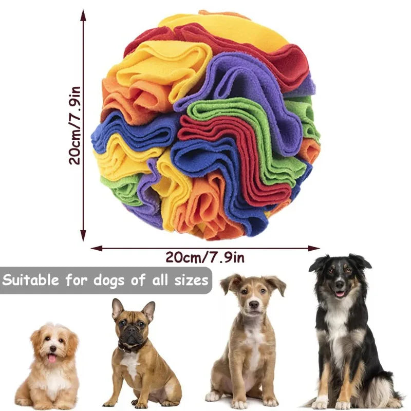 Interactive Dog Snuffle Ball, Mental Stimulation