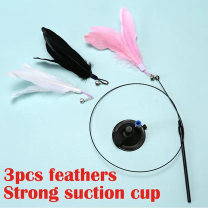 Interactive Cat Teaser Wand Toy