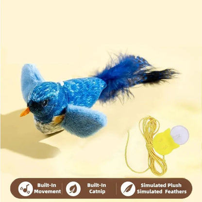 Toy emulates sound to amuse cat