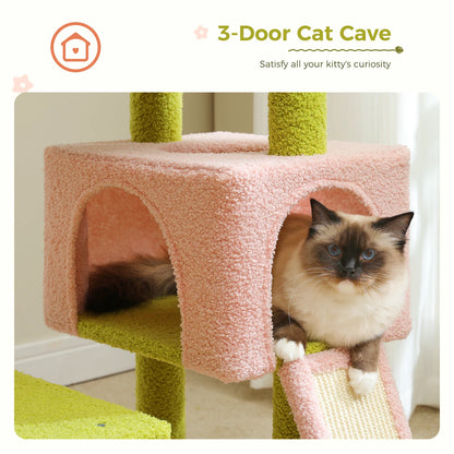 Multi-Level Flower Cat Tree