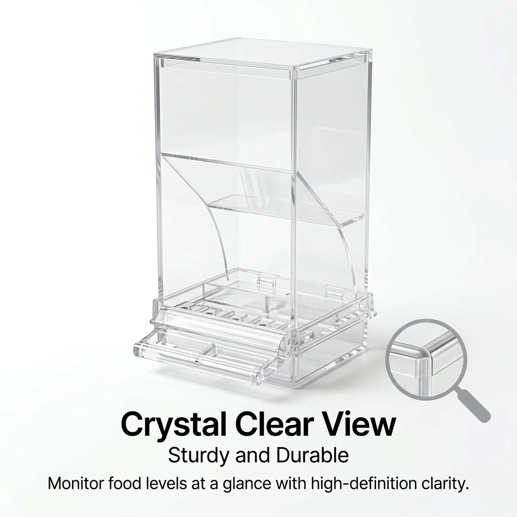 No Mess Automatic Bird Feeder
