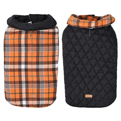 Waterproof, Soft, Reversible Dog Jacket