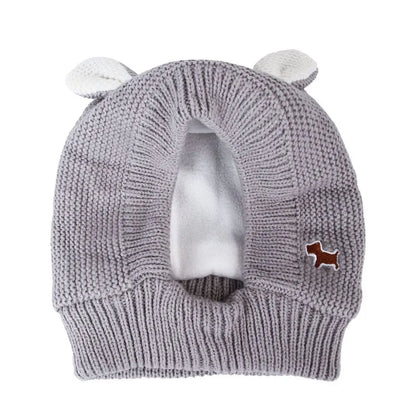 Quiet Knitted Hat Earmuffs