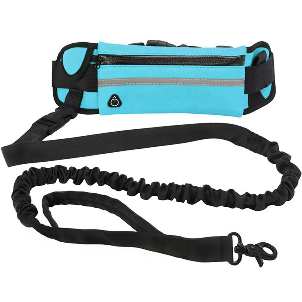 Hands Free Reflective Leash w/Waist Bag