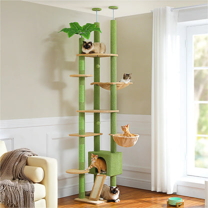 Floor to Ceiling Cactus Cat Tree