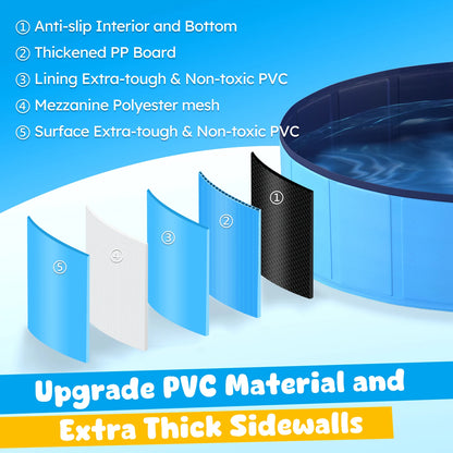 Portable, Foldable Dog Pool