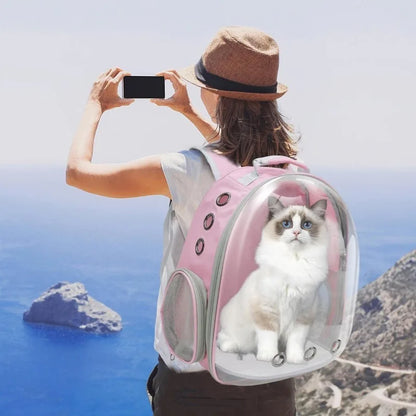 Pink Expandable Backpack