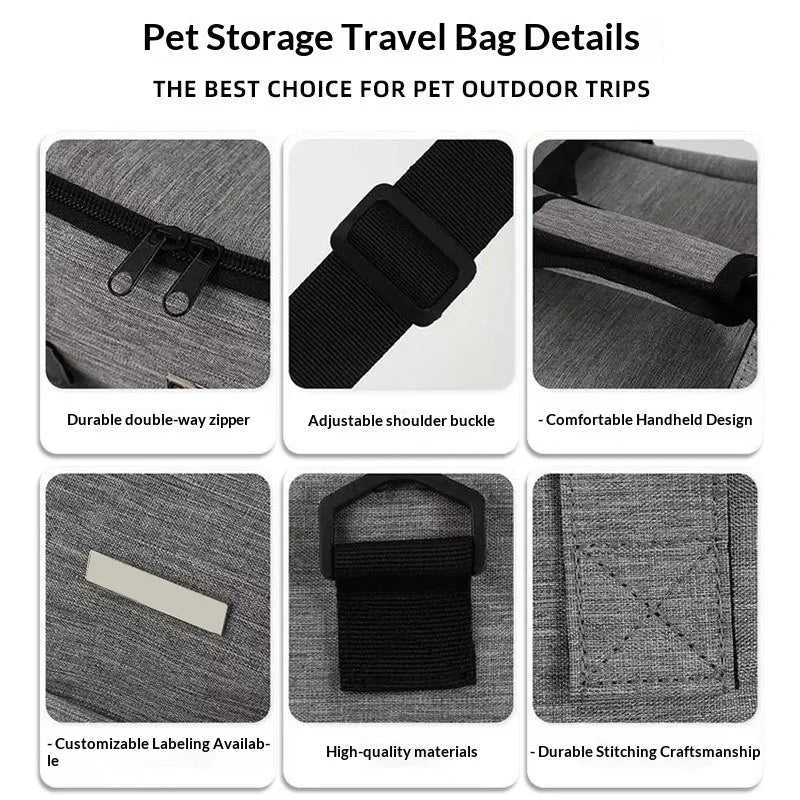 Large Capacity Dog and Cat Food Backpack