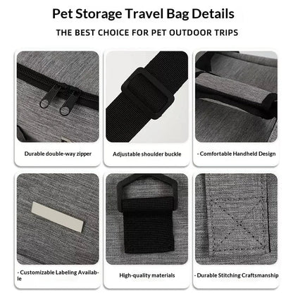 Large Capacity Dog and Cat Food Backpack