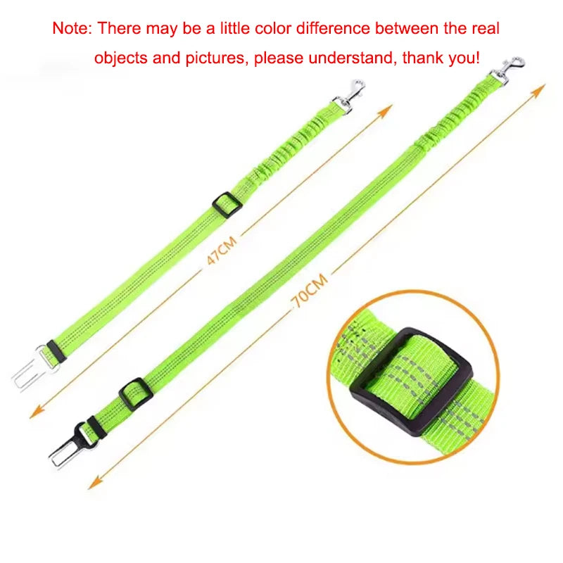 Dog safety car seat belt