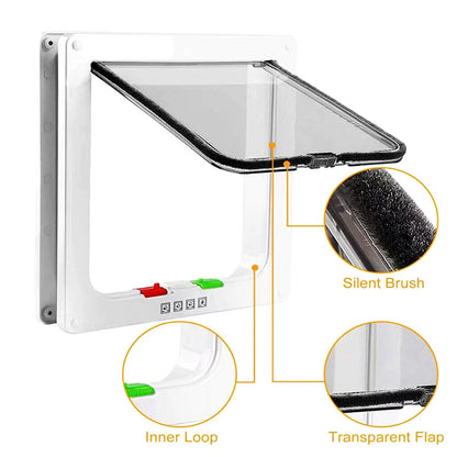 Flap Door with 4 Way Security Lock