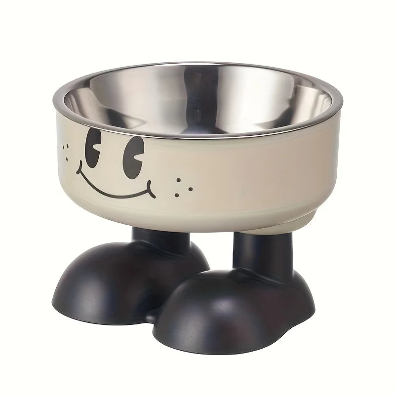 Elevated Food, Water Stainless Steel Bowls