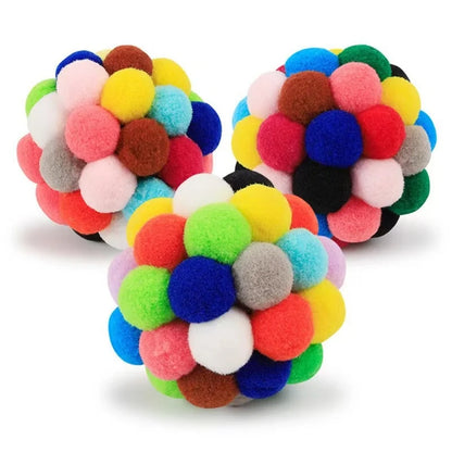 Interactive Plush Ball Toy