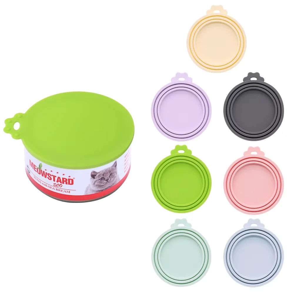 1 Reusable Silicone Pet Can Lid