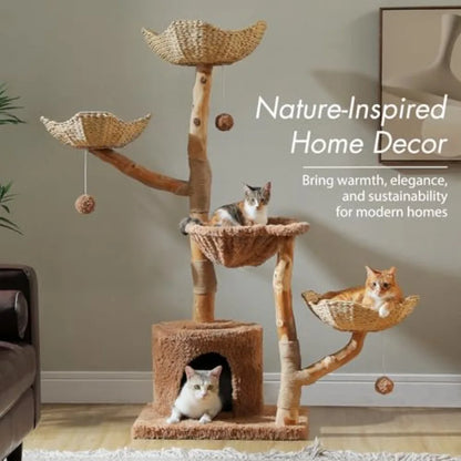 Large Modern Furniture Tree for Indoor Cats