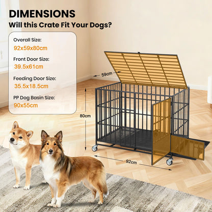 Heavy Duty Crate, Steel Kennel
