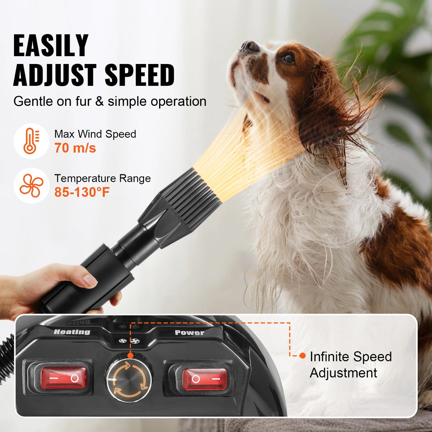 2.7HP Dog Blow Dryer