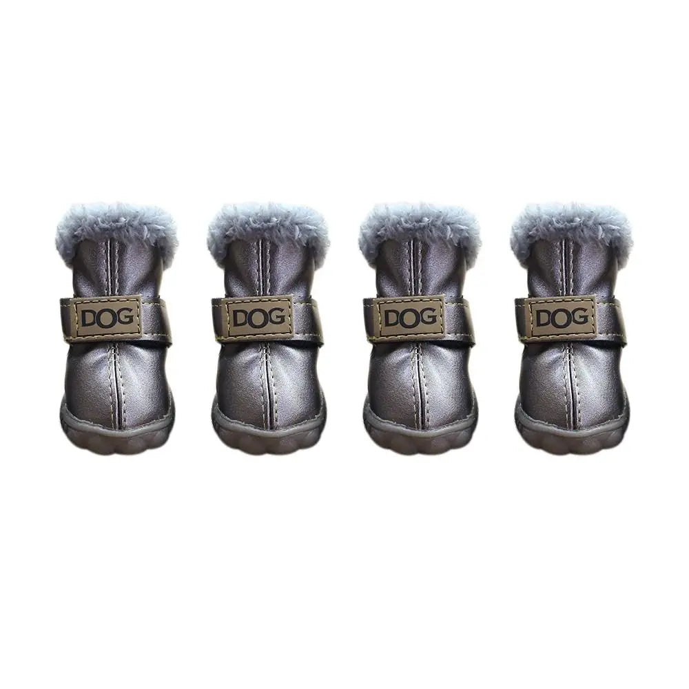 Waterproof, Non-Slip, Soft 4 Pc Snow Boots