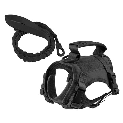 Tactical Puppy Harness Leash Set