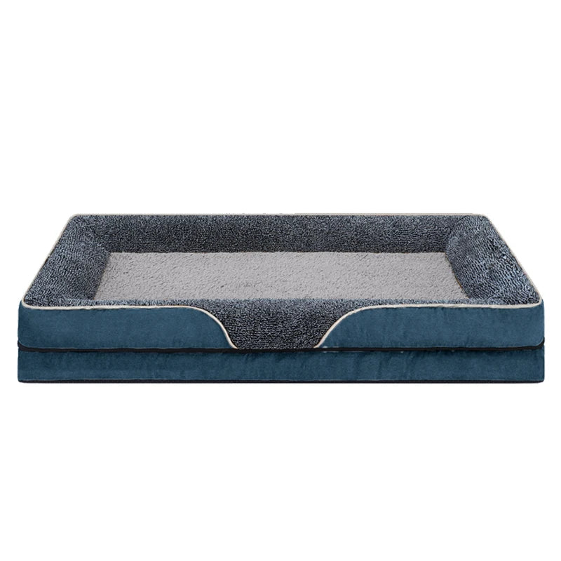 Oversized bed With Raised Edges For All Seasons