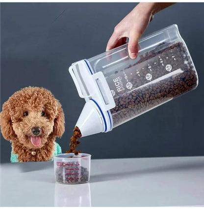 1.5kg/2kg Dog Food Plastic Storage Tank