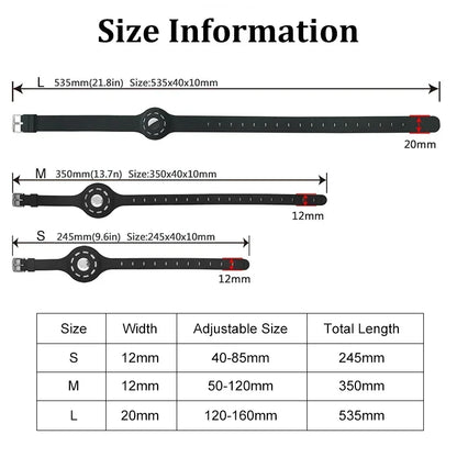 New Apple Silicone Anti-Lost Pet Collar