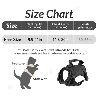 Tactical Puppy Harness Leash Set