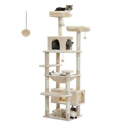 Large Indoor Tree and Tower w/Scratching Post