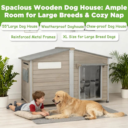 Large Doghouse - Outdoor/Indoor