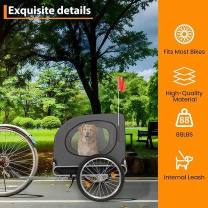 Water Resistant Steel Bike Trailer