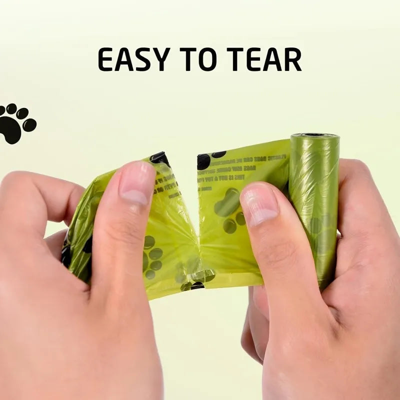 10Pcs Extra Thick Dog Poop Bags (22x30cm)