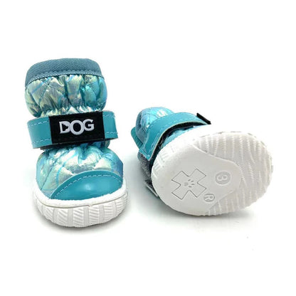 4 Pc Waterproof Boots for Small Dogs