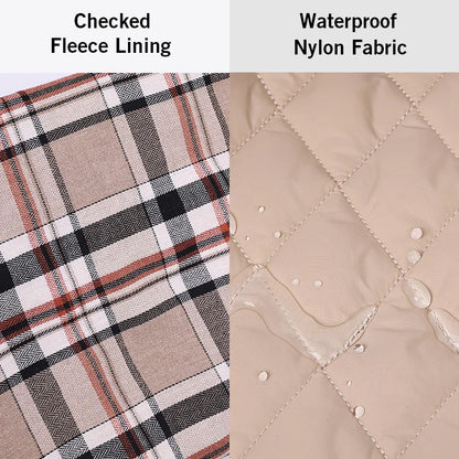 Waterproof, Soft, Reversible Dog Jacket