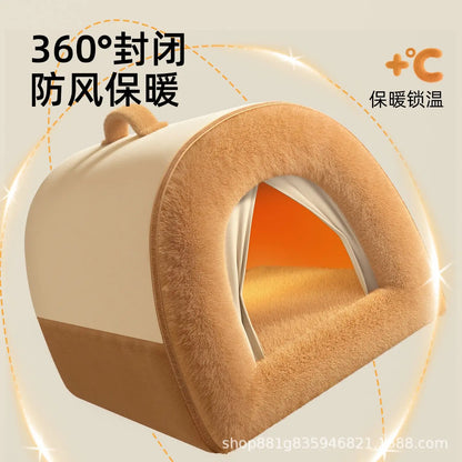 Enclosed Dog House