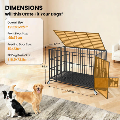 Heavy Duty Crate, Steel Kennel