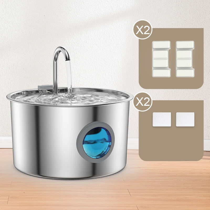 Stainless Steel 108 oz. Water Fountain