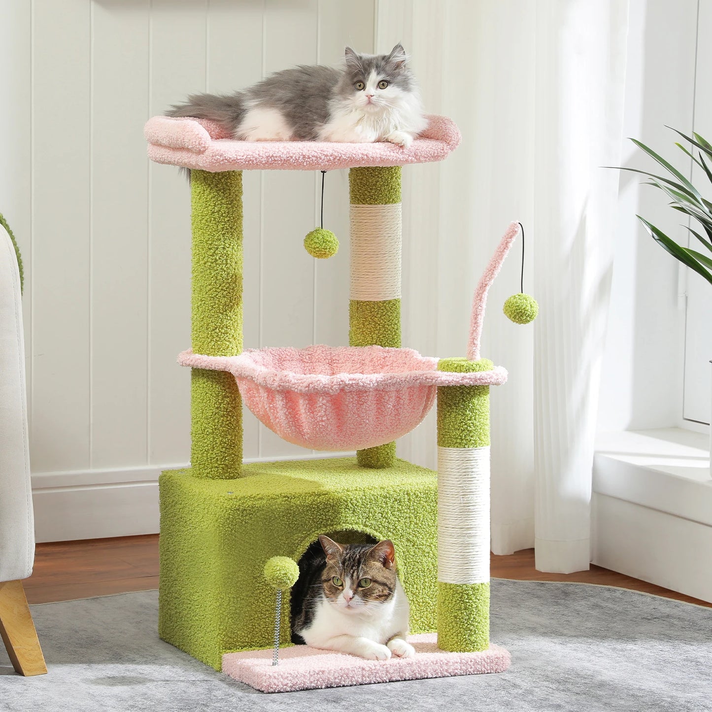 4-in-1 Cactus Tree for Indoor Cats