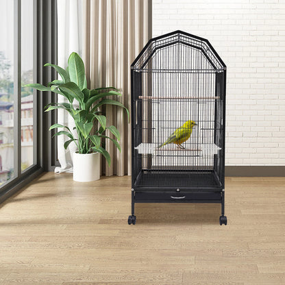 18x18x40 Inch Metal Bird Cage