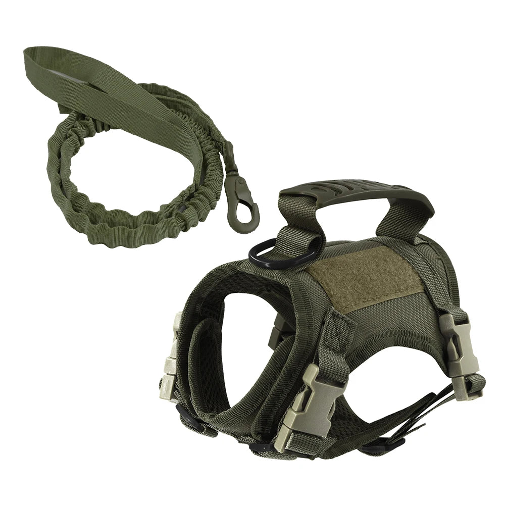 Tactical Puppy Harness Leash Set