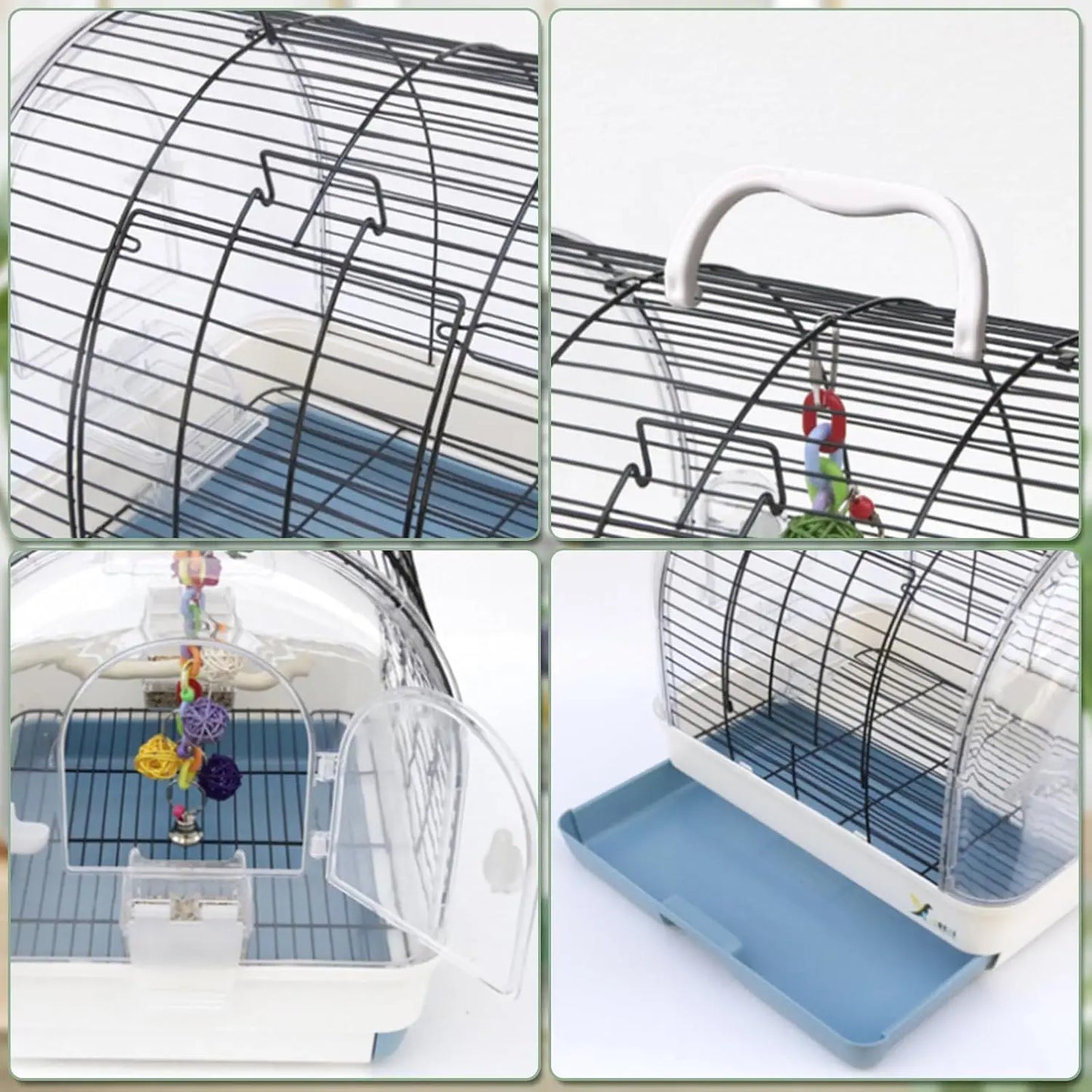 Small Portable Bird Travel Cage