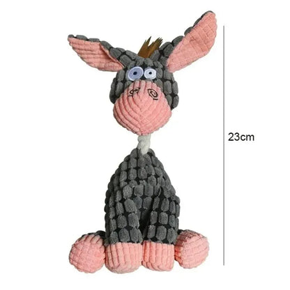Plush Squeaky Puppy Interactive Chew Toys